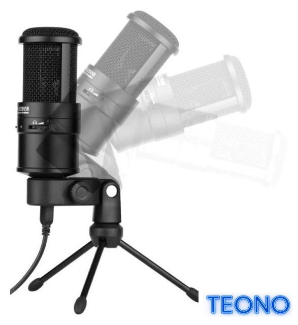 Проводной микрофон Takstar PC-K220USB - Изображение №5 — Интернет-магазин Teono.by
