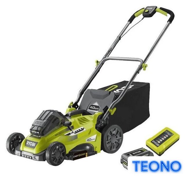 Газонокосилка Ryobi RLM36X41H50G (с 1-им АКБ 5 Ач) - Изображение №1 — Интернет-магазин Teono.by