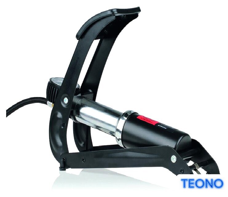 Насос ножной велосипедный Heyner PedalPower PRO (черный) - Изображение №2 — Интернет-магазин Teono.by