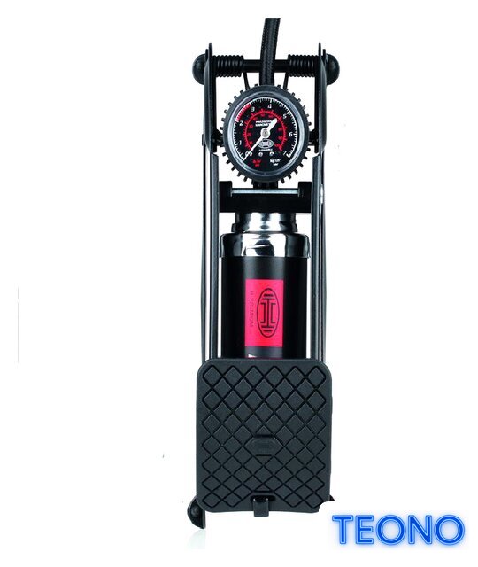 Насос ножной велосипедный Heyner PedalPower PRO (черный) - Изображение №3 — Интернет-магазин Teono.by