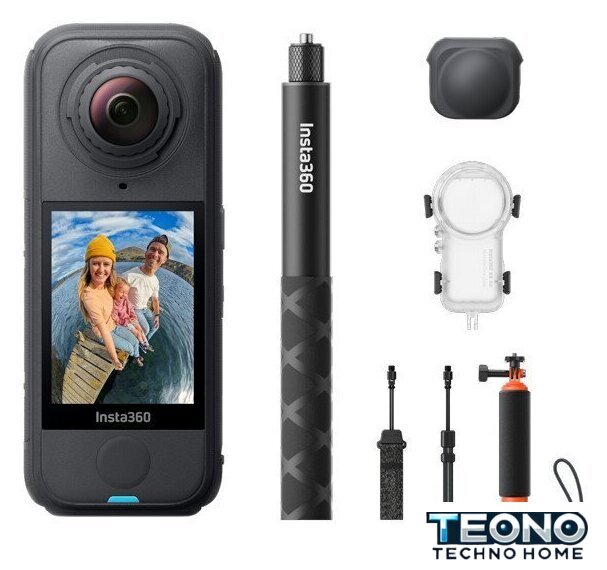 Экшен-камера Insta360 X4 Air Invisible Dive Bundle (черный) - Изображение №1 — Интернет-магазин Teono.by