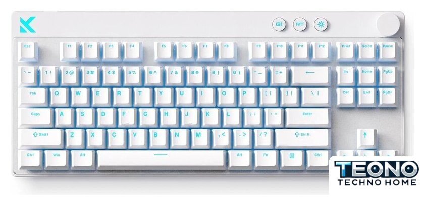 Клавиатура MCHOSE Mix 87 Hall Effect White (Apollo Magnetic Switch) - Изображение №1 — Интернет-магазин Teono.by