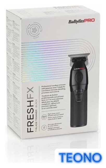 Триммер для бороды и усов BaByliss PRO Fresh FX FX76E - Изображение №10 — Интернет-магазин Teono.by