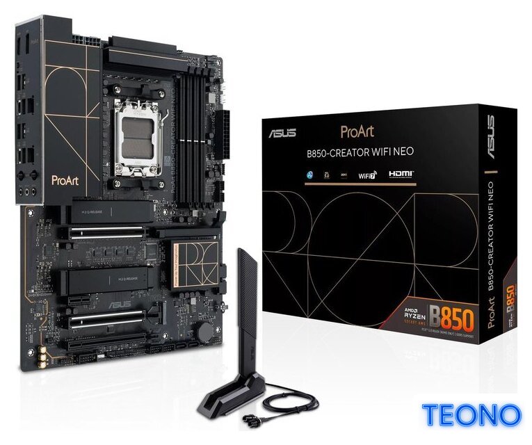 Материнская плата ASUS ProArt B850-Creator WIFI NEO - Изображение №9 — Интернет-магазин Teono.by