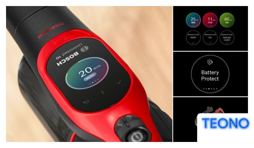 Пылесос Bosch Unlimited 10 ProAnimal BCS1041PET - Изображение №2 — Интернет-магазин Teono.by