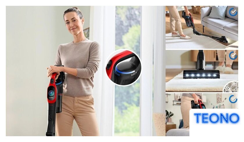 Пылесос Bosch Unlimited 10 ProAnimal BCS1041PET - Изображение №5 — Интернет-магазин Teono.by