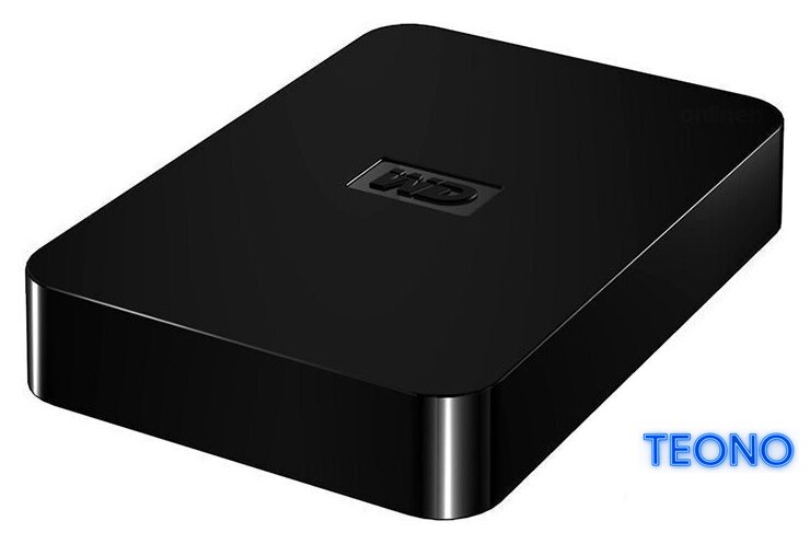 WD Elements SE Portable 1TB (WDBPCK0010BBK) - Изображение №1 — Интернет-магазин Teono.by