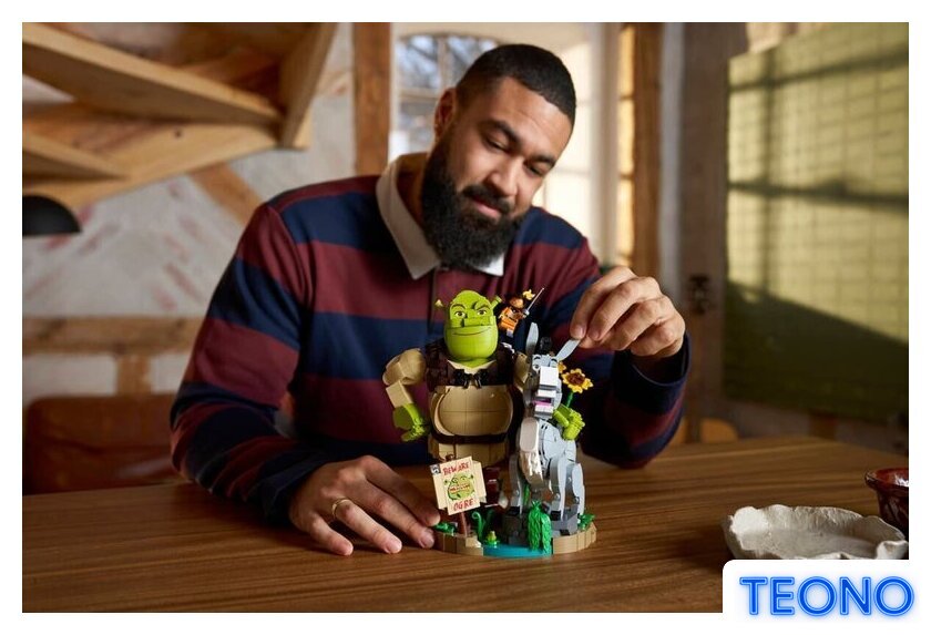 Конструктор LEGO Shrek 72423 Фигурки Шрек, Осел и Кот в сапогах - Изображение №6 — Интернет-магазин Teono.by
