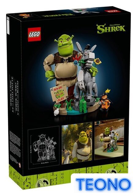 Конструктор LEGO Shrek 72423 Фигурки Шрек, Осел и Кот в сапогах - Изображение №15 — Интернет-магазин Teono.by