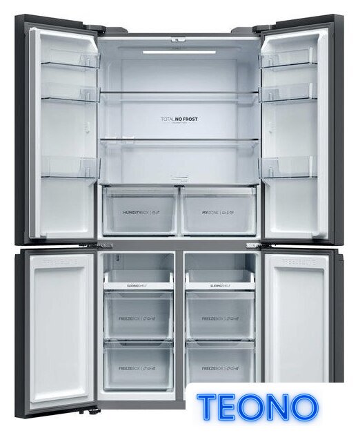 Четырёхдверный холодильник Haier HCR39F19ENPT - Изображение №3 — Интернет-магазин Teono.by