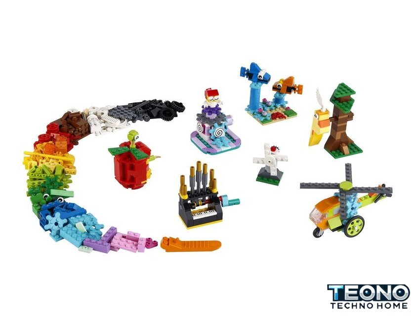Набор деталей LEGO Classic 11019 Кубики и функции - Изображение №3 — Интернет-магазин Teono.by