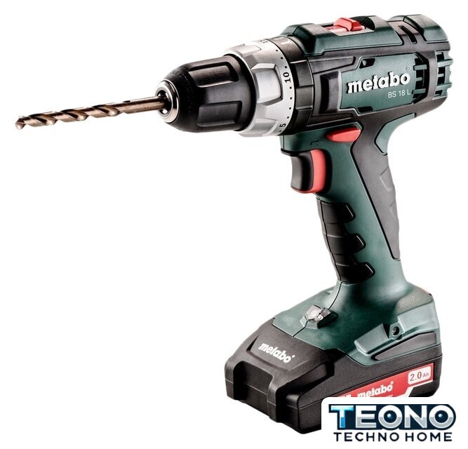 Дрель-шуруповерт Metabo BS 18 L 602321500 (с 2-мя АКБ, кейс) - Изображение №1 — Интернет-магазин Teono.by