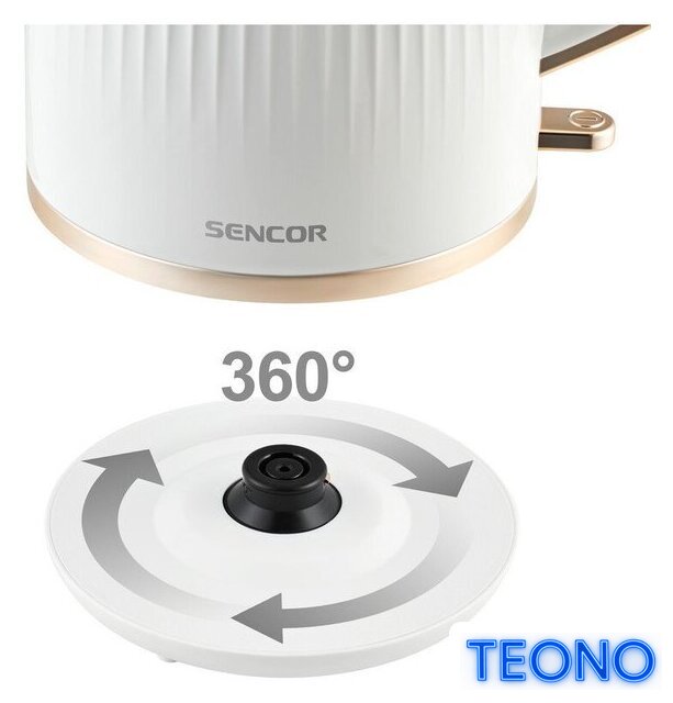Электрический чайник Sencor SWK 7510WH - Изображение №5 — Интернет-магазин Teono.by