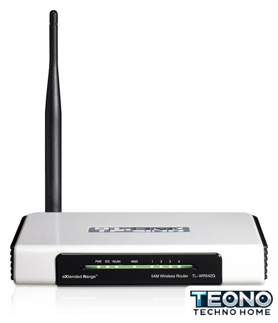 Wi-Fi роутер TP-Link TL-WR542G - Изображение №1 — Интернет-магазин Teono.by