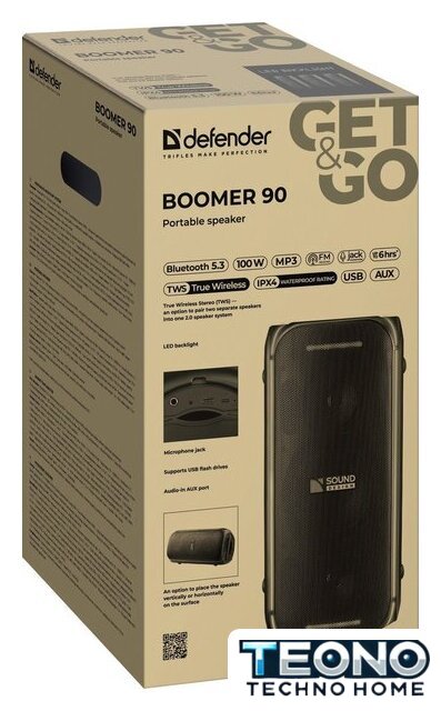 Беспроводная колонка Defender Boomer 90 - Изображение №9 — Интернет-магазин Teono.by