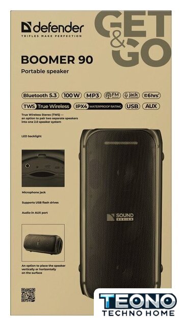 Беспроводная колонка Defender Boomer 90 - Изображение №10 — Интернет-магазин Teono.by
