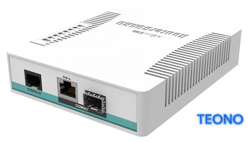 Настраиваемый коммутатор Mikrotik RouterBOARD [CRS106-1C-5S] - Изображение №2 — Интернет-магазин Teono.by