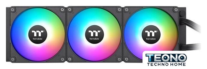 Система жидкостного охлаждения для процессора Thermaltake TH360 V2 Ultra EX ARGB CL-W415-PL12SW-A - Изображение №4 — Интернет-магазин Teono.by