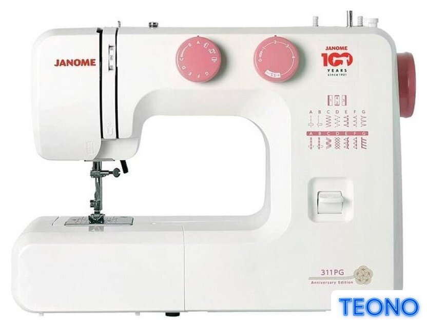 Электромеханическая швейная машина Janome 311PG - Изображение №1 — Интернет-магазин Teono.by