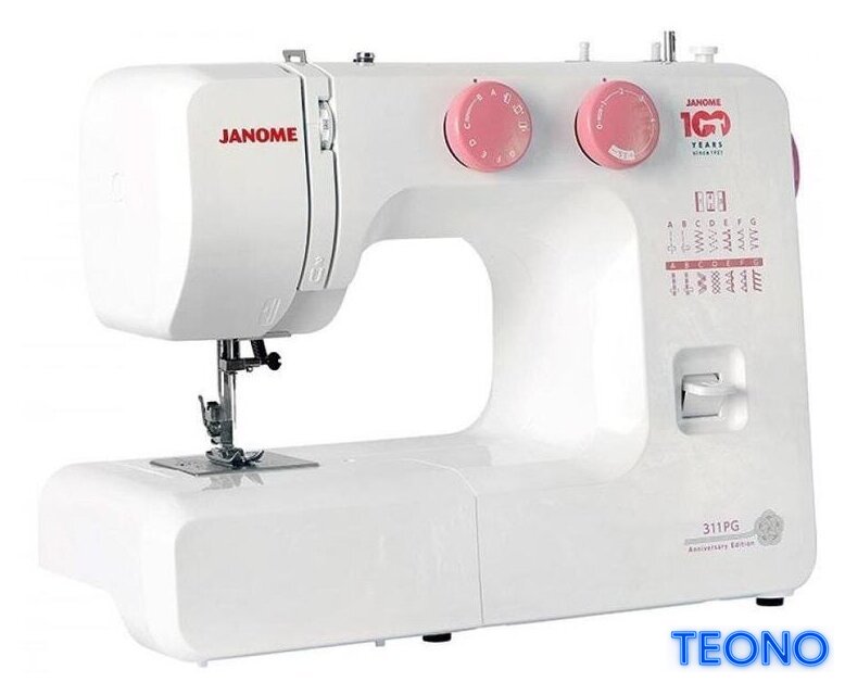 Электромеханическая швейная машина Janome 311PG - Изображение №4 — Интернет-магазин Teono.by