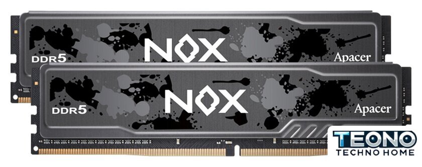 Оперативная память Apacer NOX 2x16ГБ DDR5 5600 МГц AH5U32G56C522MBAA-2 - Изображение №1 — Интернет-магазин Teono.by