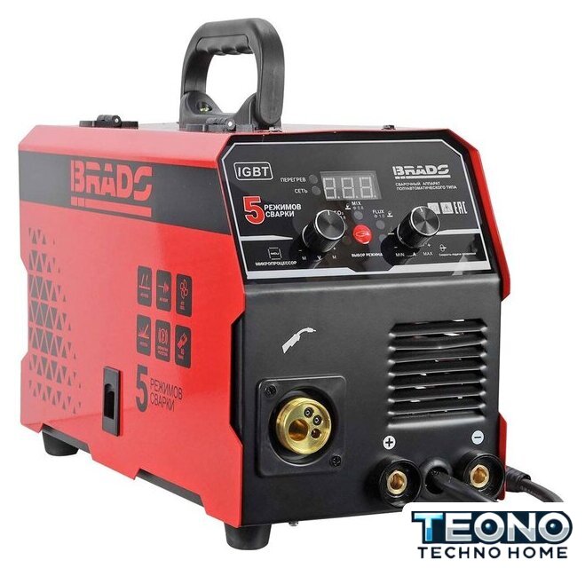 Сварочный инвертор Brado MIG/MMA-220L-27 - Изображение №1 — Интернет-магазин Teono.by
