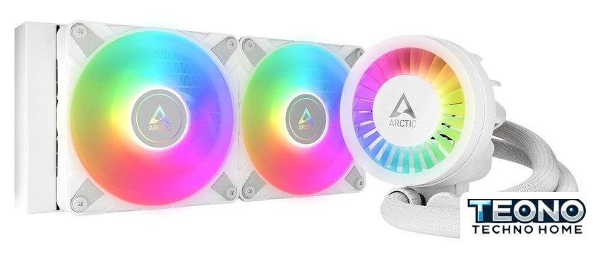 Система жидкостного охлаждения для процессора Arctic Liquid Freezer III 240 A-RGB White ACFRE00150A - Изображение №1 — Интернет-магазин Teono.by