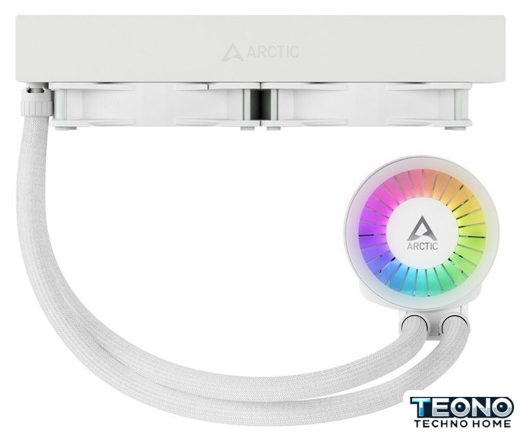 Система жидкостного охлаждения для процессора Arctic Liquid Freezer III 240 A-RGB White ACFRE00150A - Изображение №5 — Интернет-магазин Teono.by