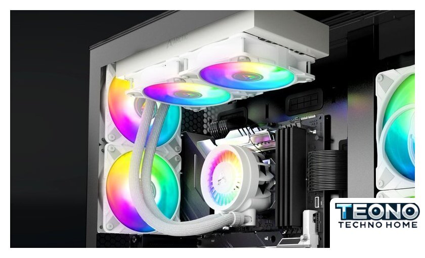 Система жидкостного охлаждения для процессора Arctic Liquid Freezer III 240 A-RGB White ACFRE00150A - Изображение №11 — Интернет-магазин Teono.by