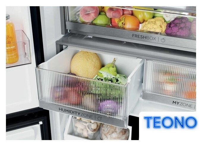 Четырёхдверный холодильник Haier HCKR7819DWGB - Изображение №10 — Интернет-магазин Teono.by