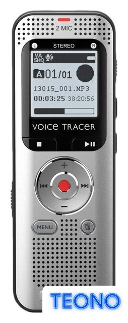 Диктофон Philips VoiceTracer DVT2015 - Изображение №1 — Интернет-магазин Teono.by