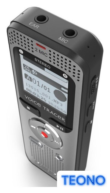 Диктофон Philips VoiceTracer DVT2015 - Изображение №3 — Интернет-магазин Teono.by