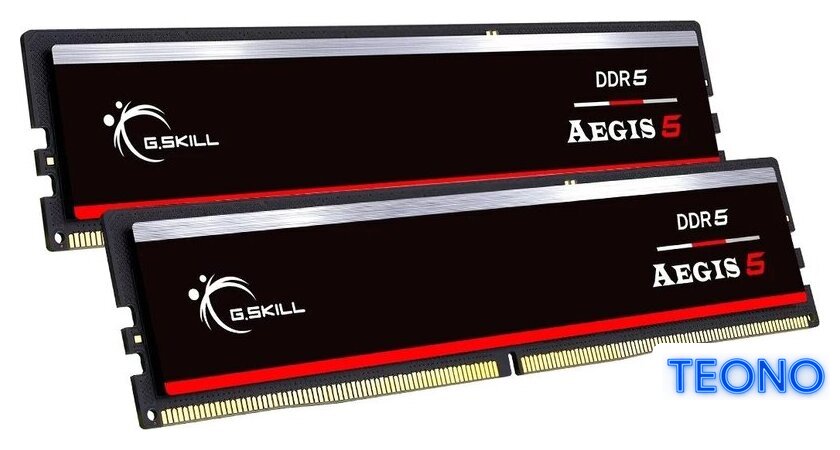 Оперативная память G.Skill Aegis 5 2x16ГБ DDR5 5200 МГц F5-5200J4040A16GX2-IS - Изображение №3 — Интернет-магазин Teono.by