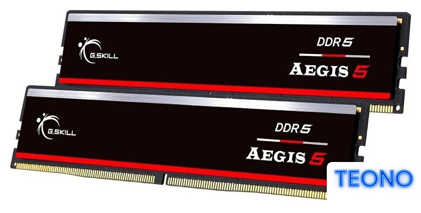 Оперативная память G.Skill Aegis 5 2x16ГБ DDR5 5200 МГц F5-5200J4040A16GX2-IS - Изображение №2 — Интернет-магазин Teono.by