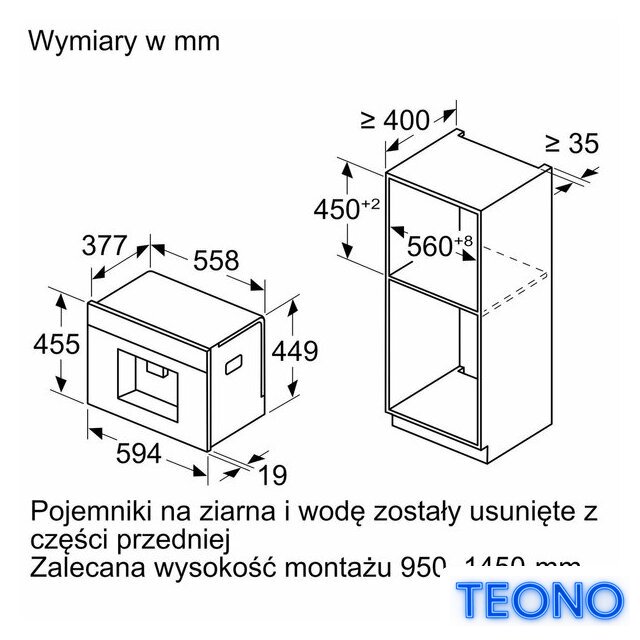 Кофемашина Siemens iQ700 CT718L1B0 - Изображение №4 — Интернет-магазин Teono.by