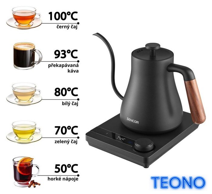 Электрический чайник Sencor SWK 2828BK - Изображение №7 — Интернет-магазин Teono.by