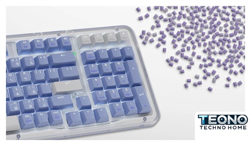 Клавиатура Logitech Alto Keys K98M 920-013042 (белый/синий, нет кириллицы) - Изображение №8 — Интернет-магазин Teono.by