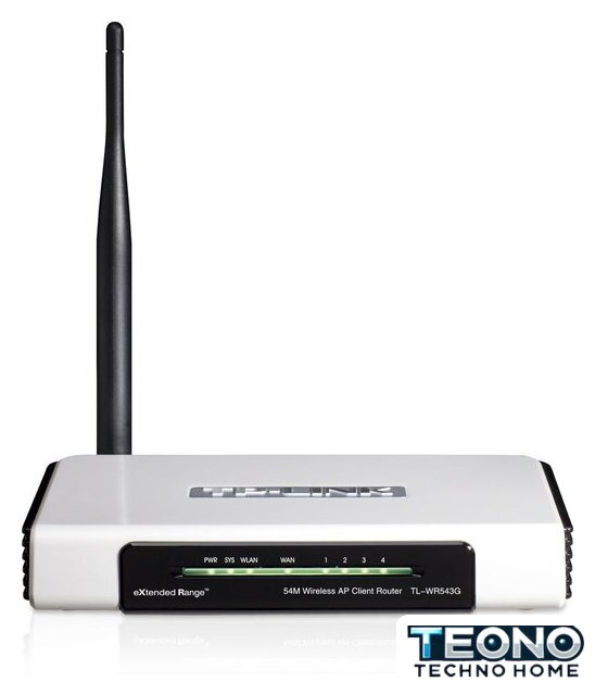 Wi-Fi роутер TP-Link TL-WR543G - Изображение №1 — Интернет-магазин Teono.by