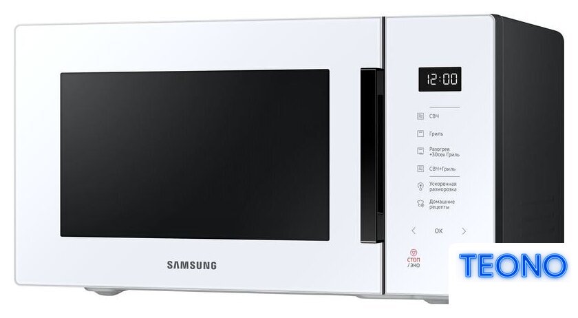 Микроволновая печь Samsung MG23T5018AW/BW - Изображение №3 — Интернет-магазин Teono.by