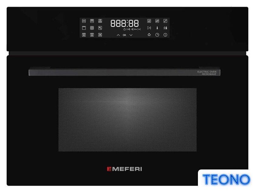Микроволновая печь Meferi MEO609BK Microwave - Изображение №1 — Интернет-магазин Teono.by