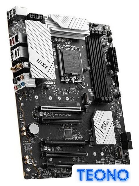 Материнская плата MSI Pro B760-VC WiFi IV - Изображение №3 — Интернет-магазин Teono.by