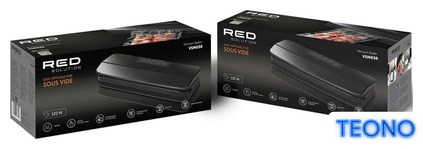 Бескамерный вакуумный упаковщик RED Solution VSM030 - Изображение №7 — Интернет-магазин Teono.by