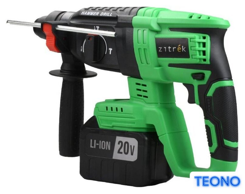 Перфоратор Zitrek Destroyer Pro 063-4373 (с 2-мя АКБ, кейс) - Изображение №2 — Интернет-магазин Teono.by