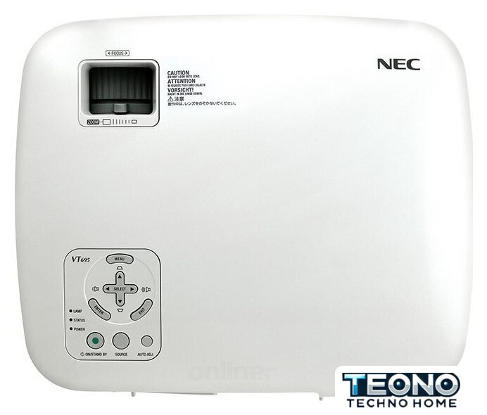 Проектор NEC VT695 - Изображение №2 — Интернет-магазин Teono.by