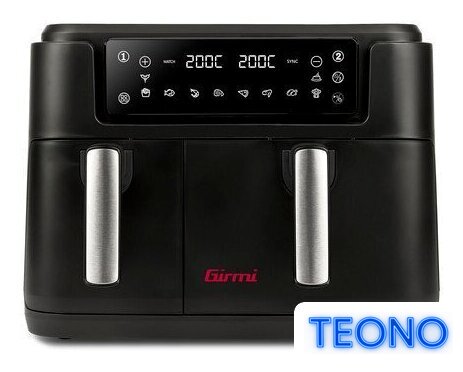 Аэрогриль (аэрофритюрница) Girmi Double Air Fryer FG26 - Изображение №1 — Интернет-магазин Teono.by