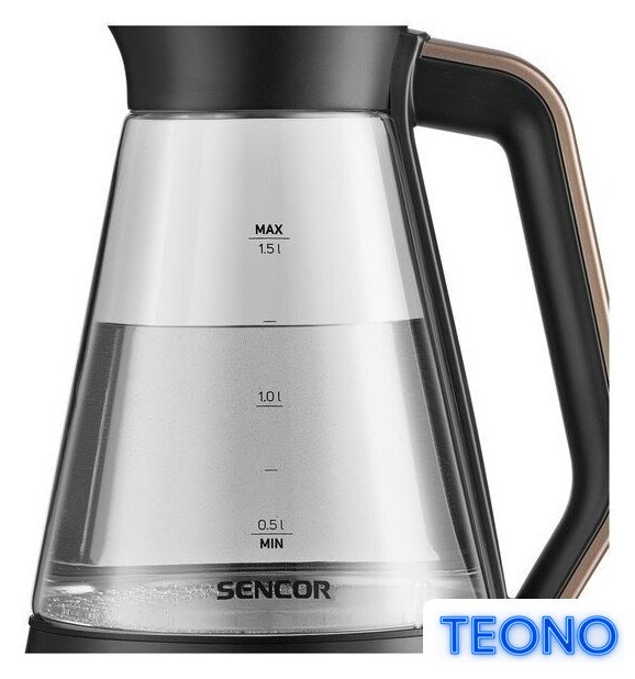 Электрический чайник Sencor SWK 1595BK - Изображение №2 — Интернет-магазин Teono.by