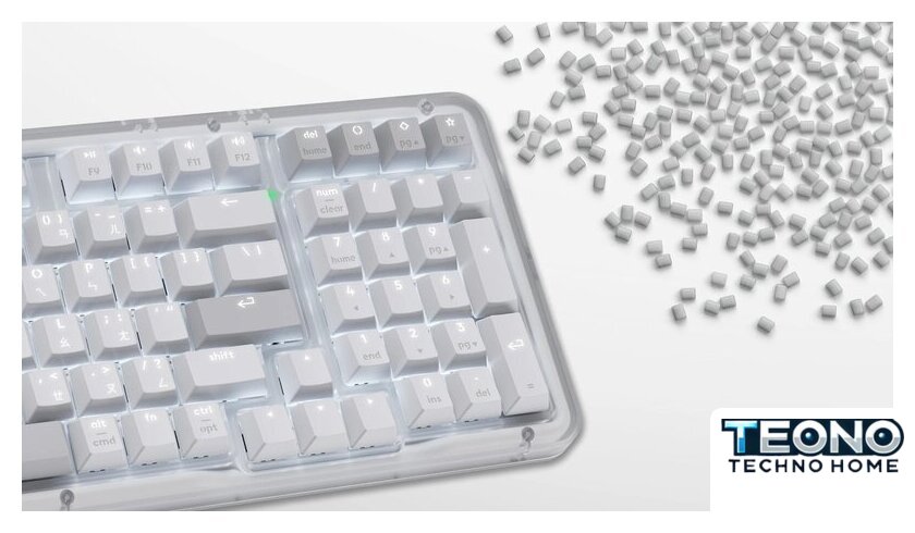 Клавиатура Logitech Alto Keys K98M 920-013041 (белый/серый, нет кириллицы) - Изображение №8 — Интернет-магазин Teono.by
