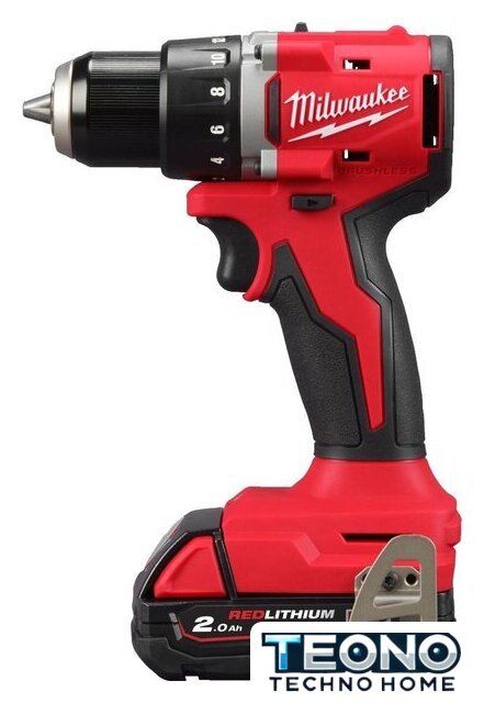 Дрель-шуруповерт Milwaukee M18 M18BLDDRC-202C 4933492833 (с 2-мя АКБ 2 Ач, кейс) - Изображение №2 — Интернет-магазин Teono.by