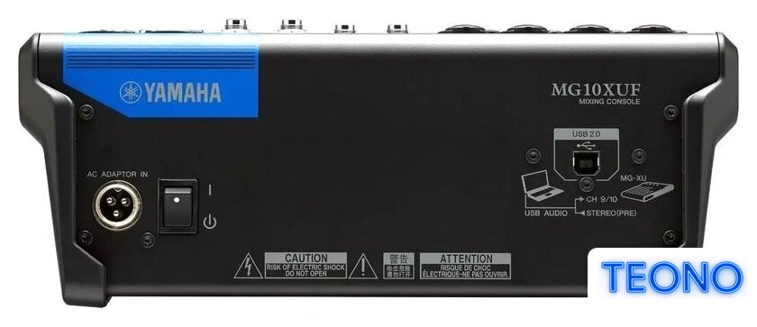 Микшерный пульт Yamaha MG-10XUF - Изображение №4 — Интернет-магазин Teono.by