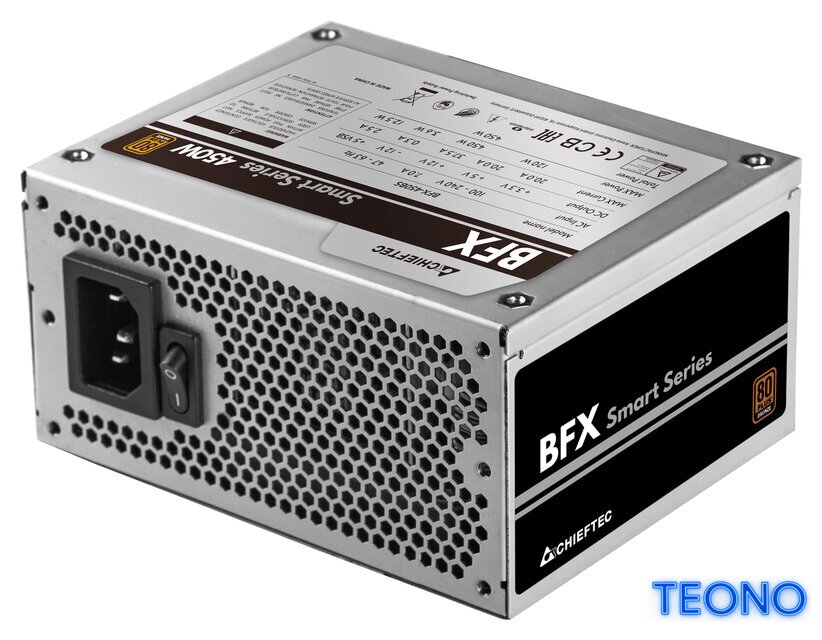 Блок питания Chieftec Smart 450W BFX-450BS - Изображение №3 — Интернет-магазин Teono.by